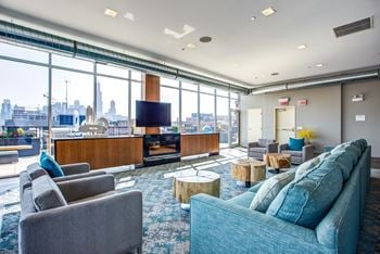 Rooftop sky club with stunning views